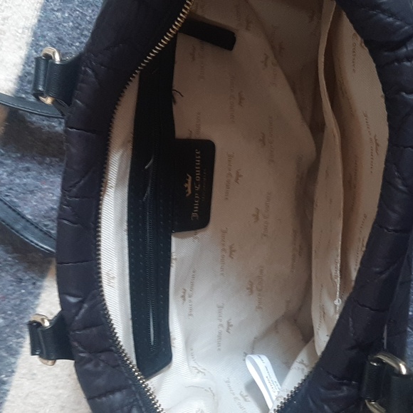 Juicy Couture black gold quilted purse set - Picture 5 of 6